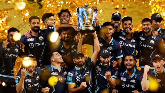 Gujarat wins the IPL title in their sensational maiden season in IPL 2022